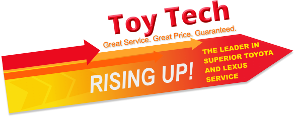 Toy Tech Rising Up logo